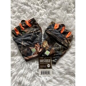 Mangata Hunter Helpers Runlites Camo Fingerless Hunting‎ Gloves